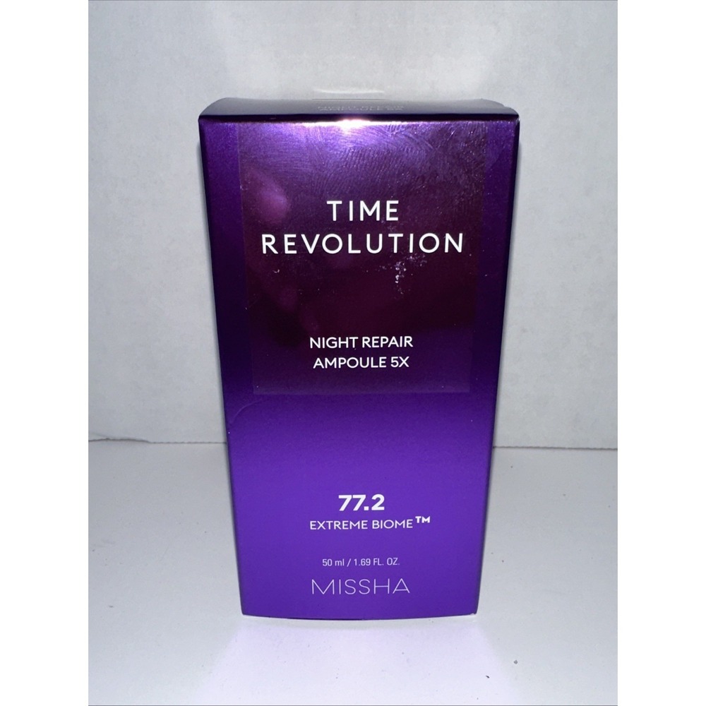 Missha Time Revolution Night Repair Ampoule 5X Full Size 50 mL 1.69 fl oz